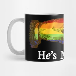 Hes Mine Gay Couple Im His Matching Mug